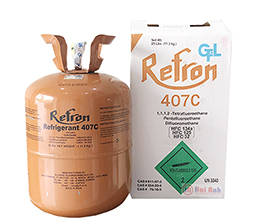 Gas lạnh R407C Refron 11,3kg giá rẻ tại Bắc Ninh