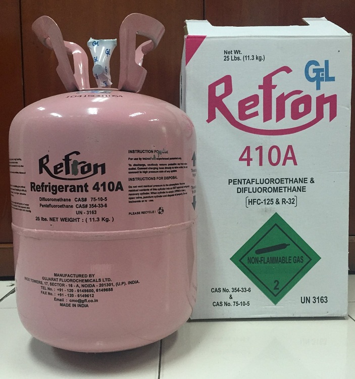 Gas lạnh refron R410(11,3 kg) giá rẻ