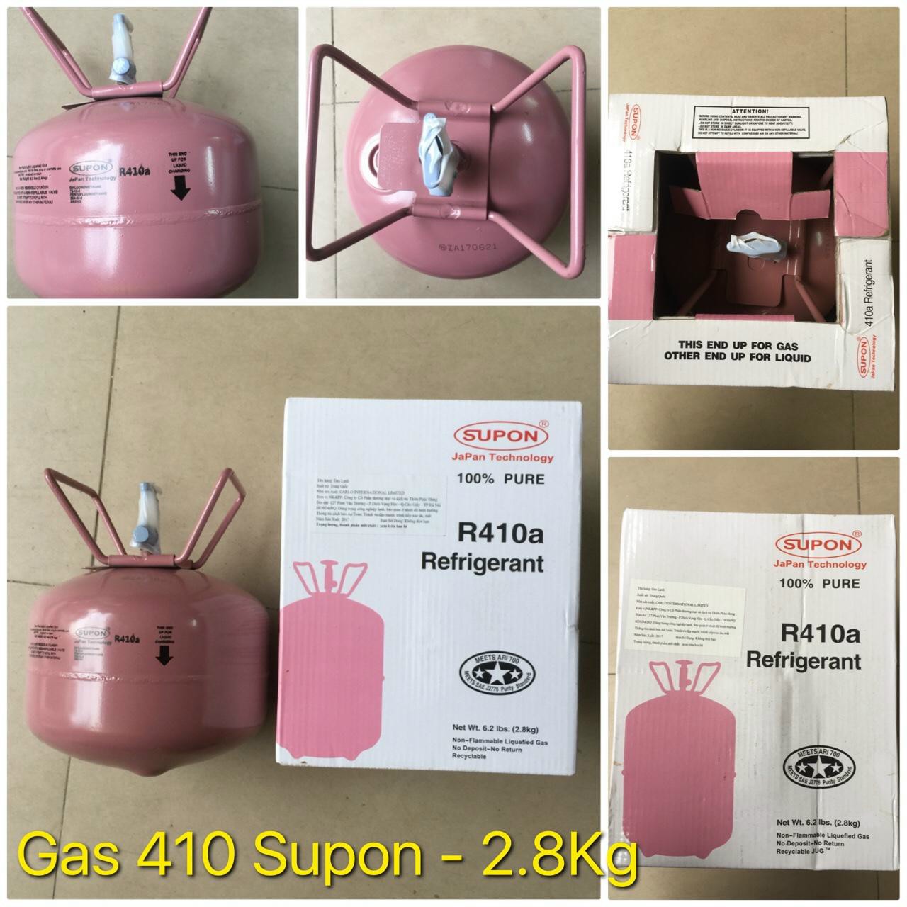 Gas 410 Supon 2,8kg giá tốt