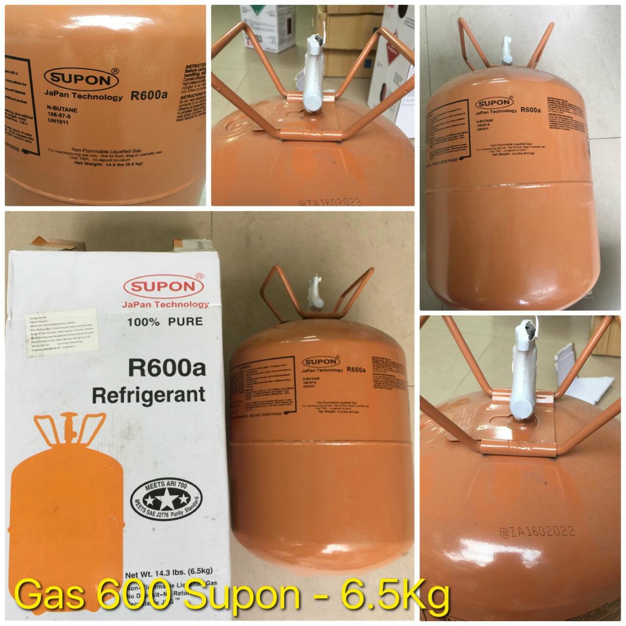 Gas 600 Supon - 6,5kg giá rẻ